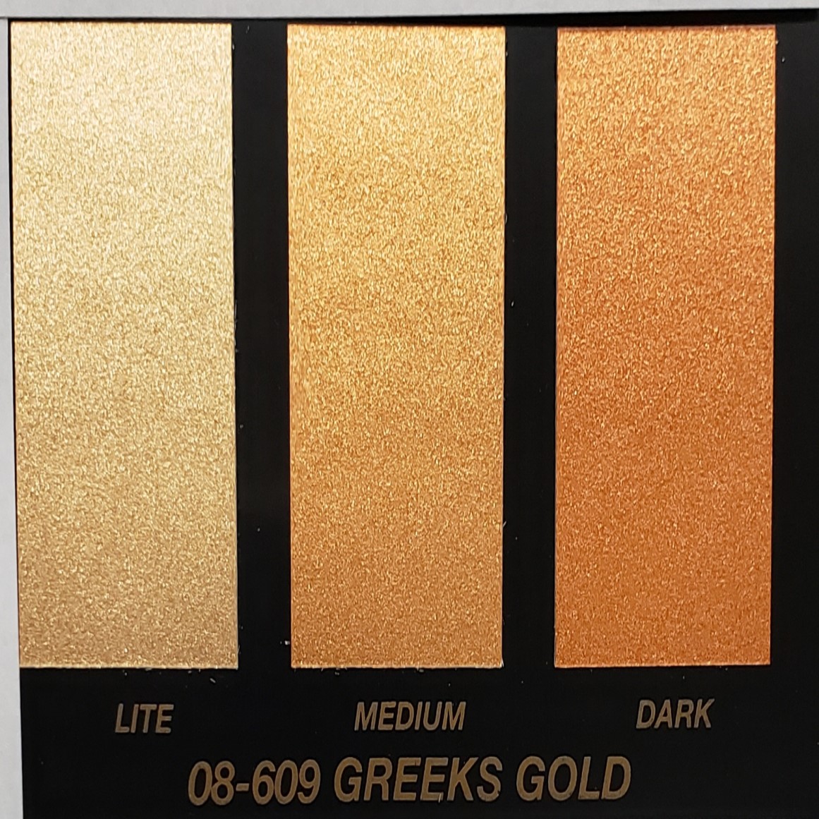 08-609 Greeks Gold Metallic Basecoat